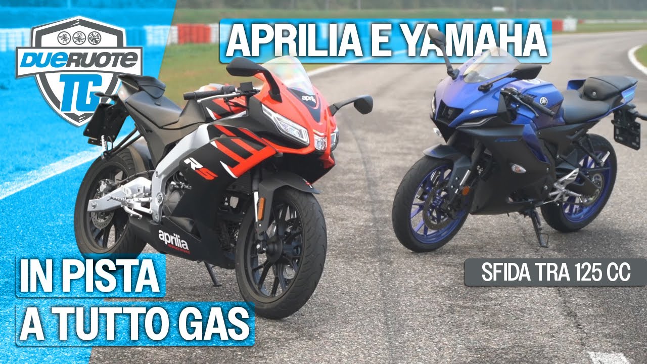 Dueruote TG 177 - Aprilia vs Yamaha, la battaglia delle 125!