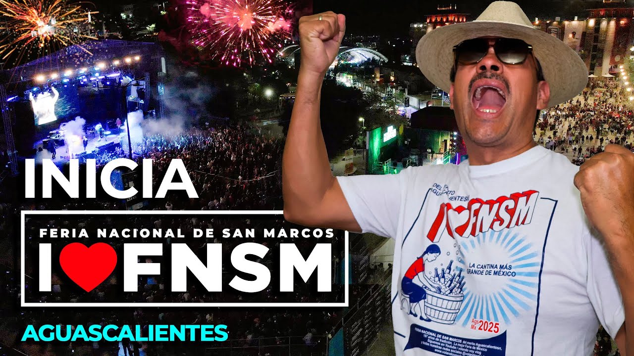 YA INICIÓ la FERIA DE SAN MARCOS 2025 ¡Mira qué hay!