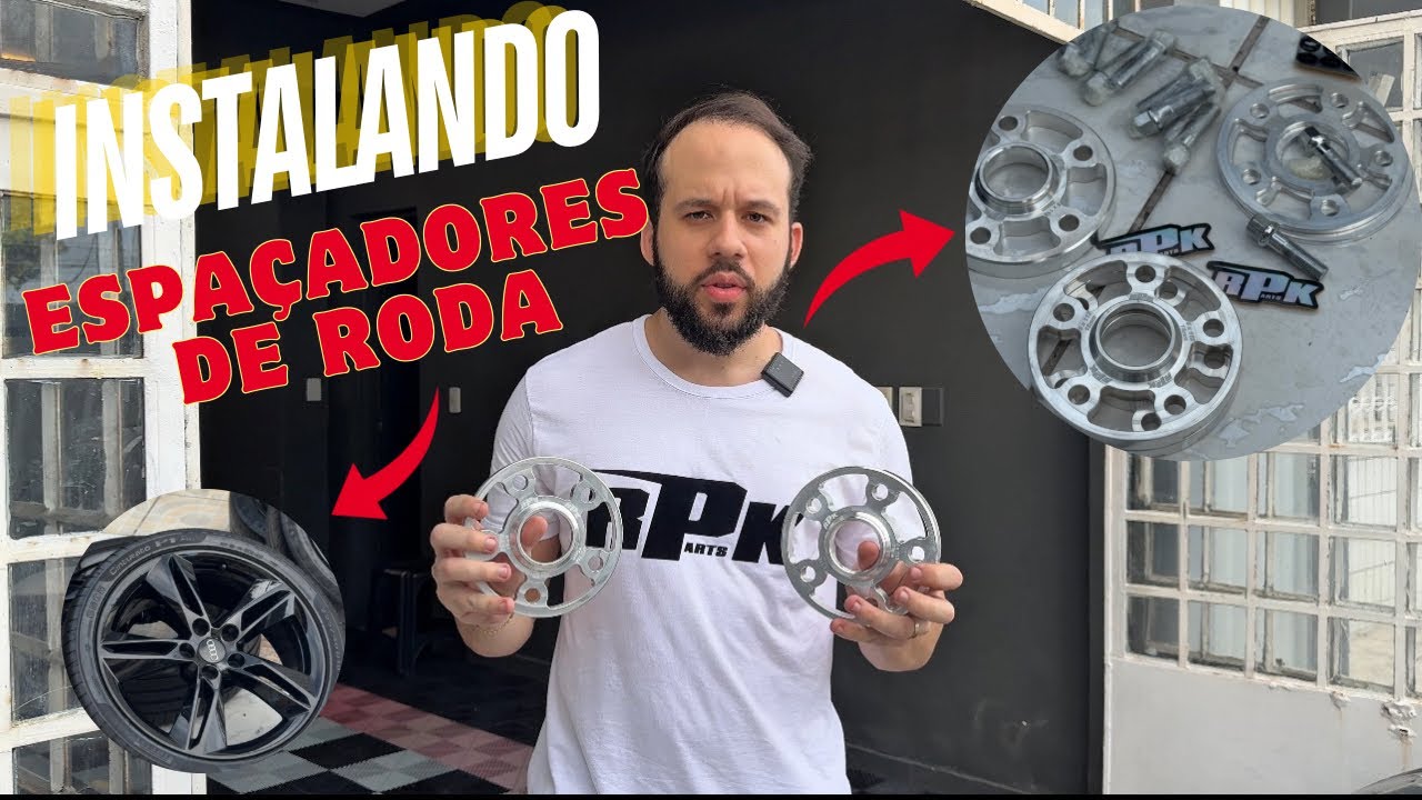 COMO INSTALAR ESPAÇADORES DE RODAS??