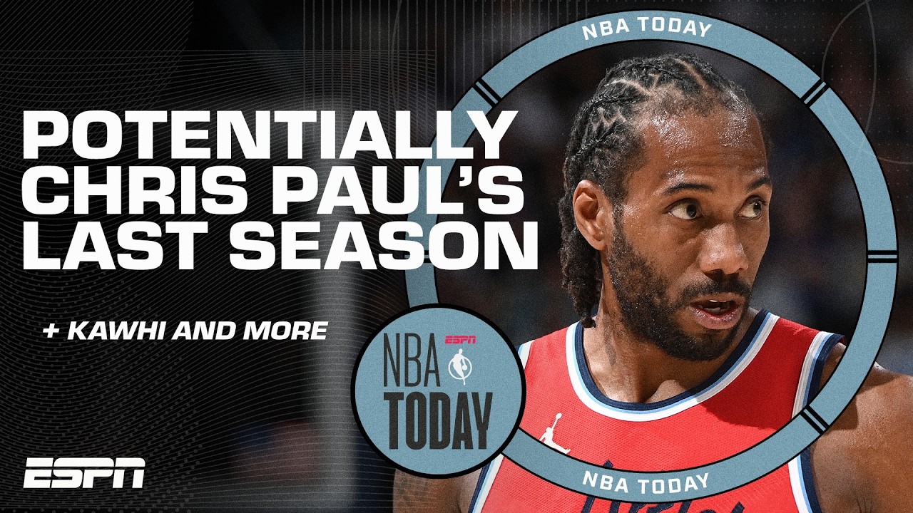 Chris Paul's potential last season, Kawhi Leonard trash talk and offseason grades 🏀 | NBA Today