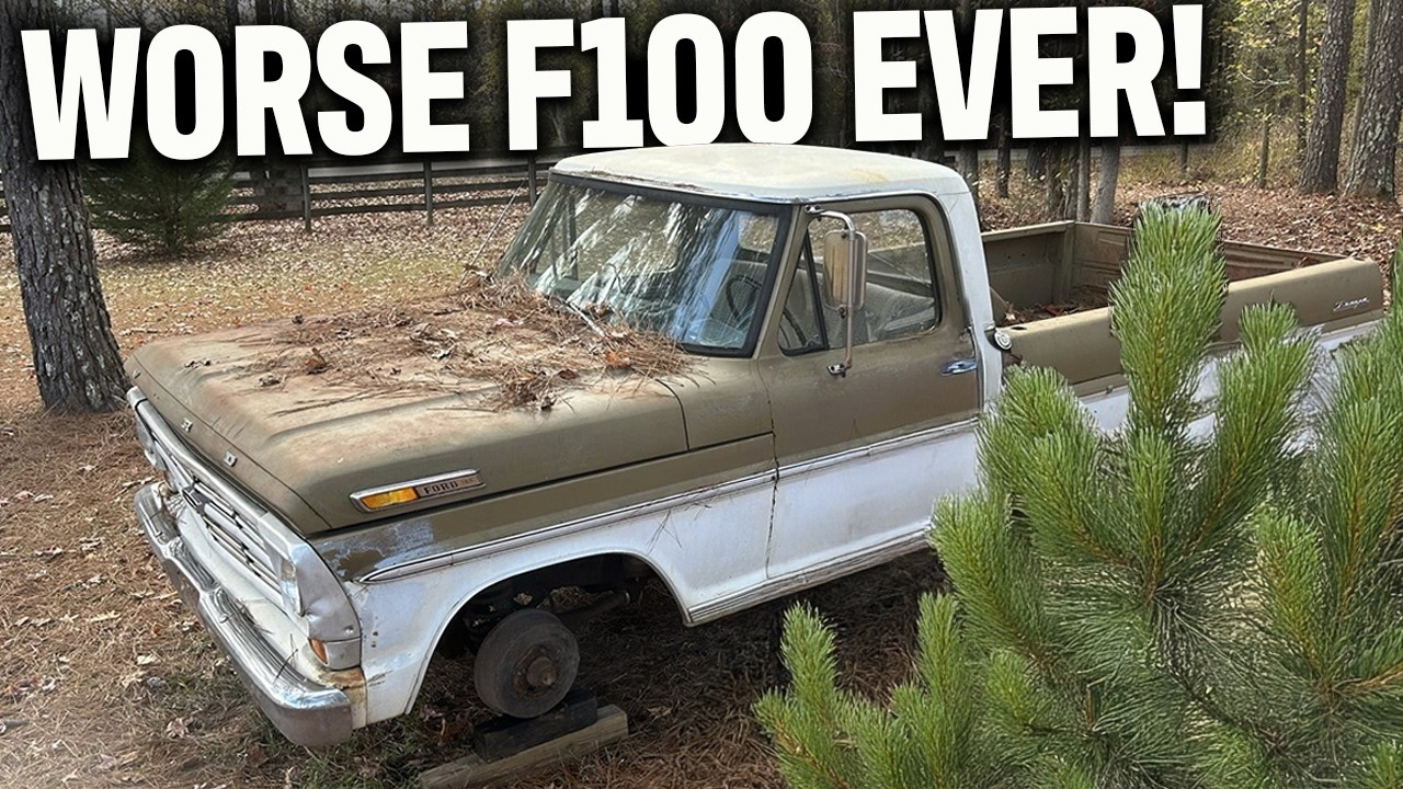 SHOCKING 68 Ford F100 Restoration Results in Just 1 HOUR!