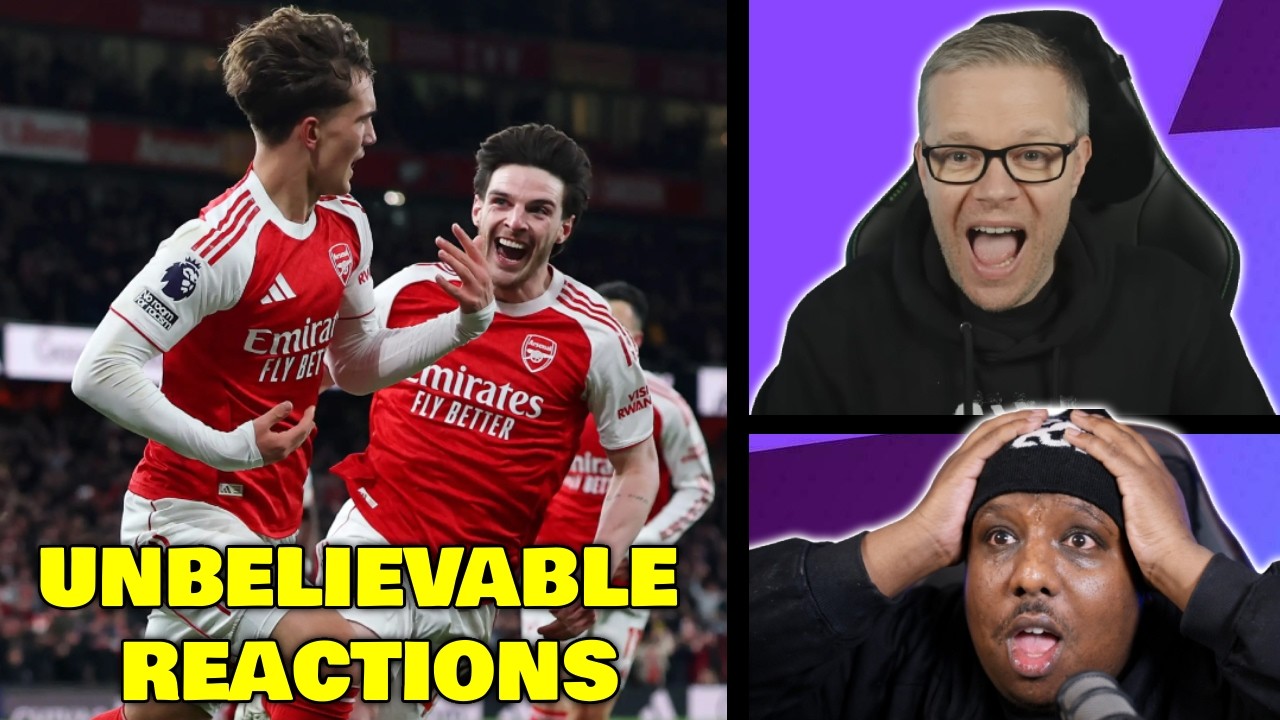 UNBELIEVABLE LIVE REACTIONS TO DOWMAN GOAL VS EVERTON