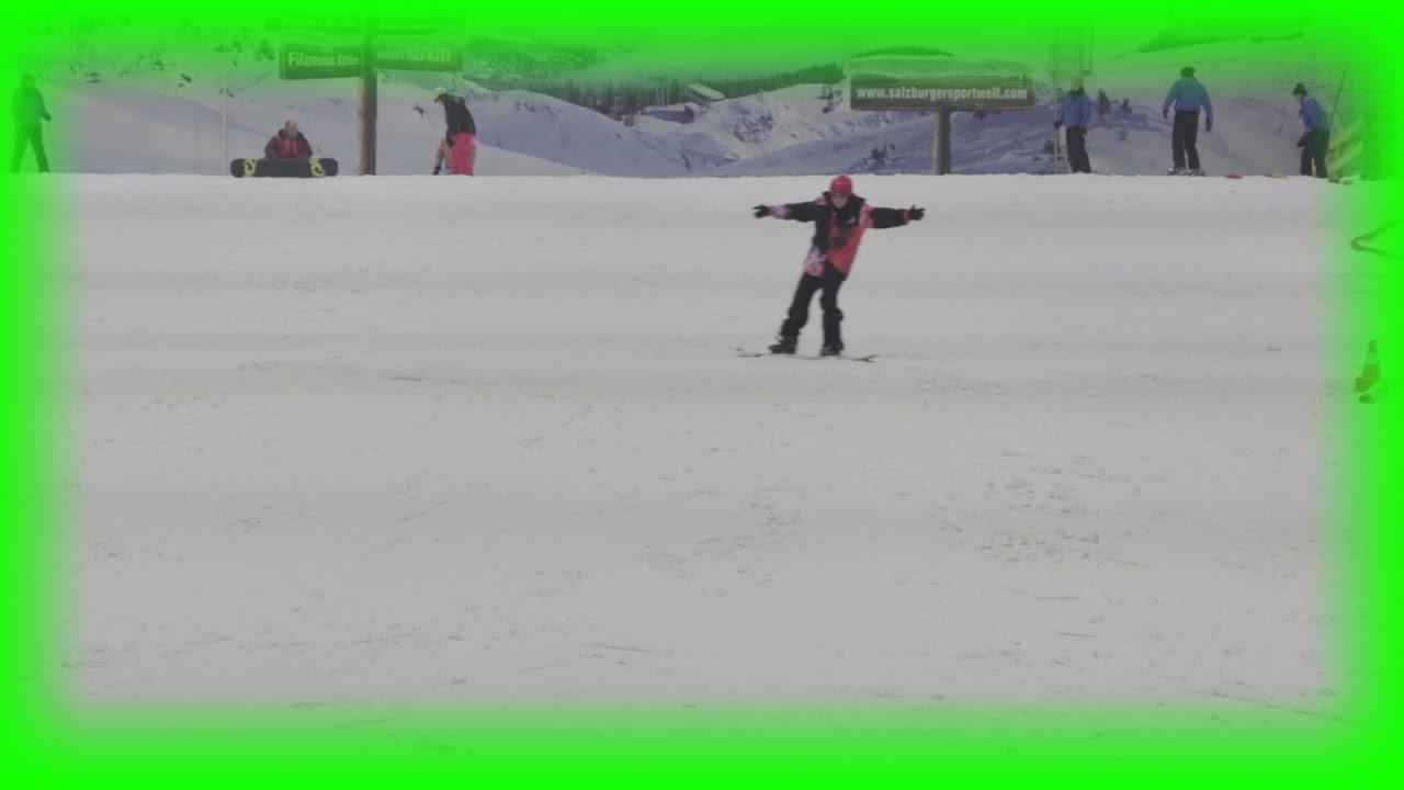 Snowboard Kurs Teil 6: Vom bremsen zum Kurven fahren