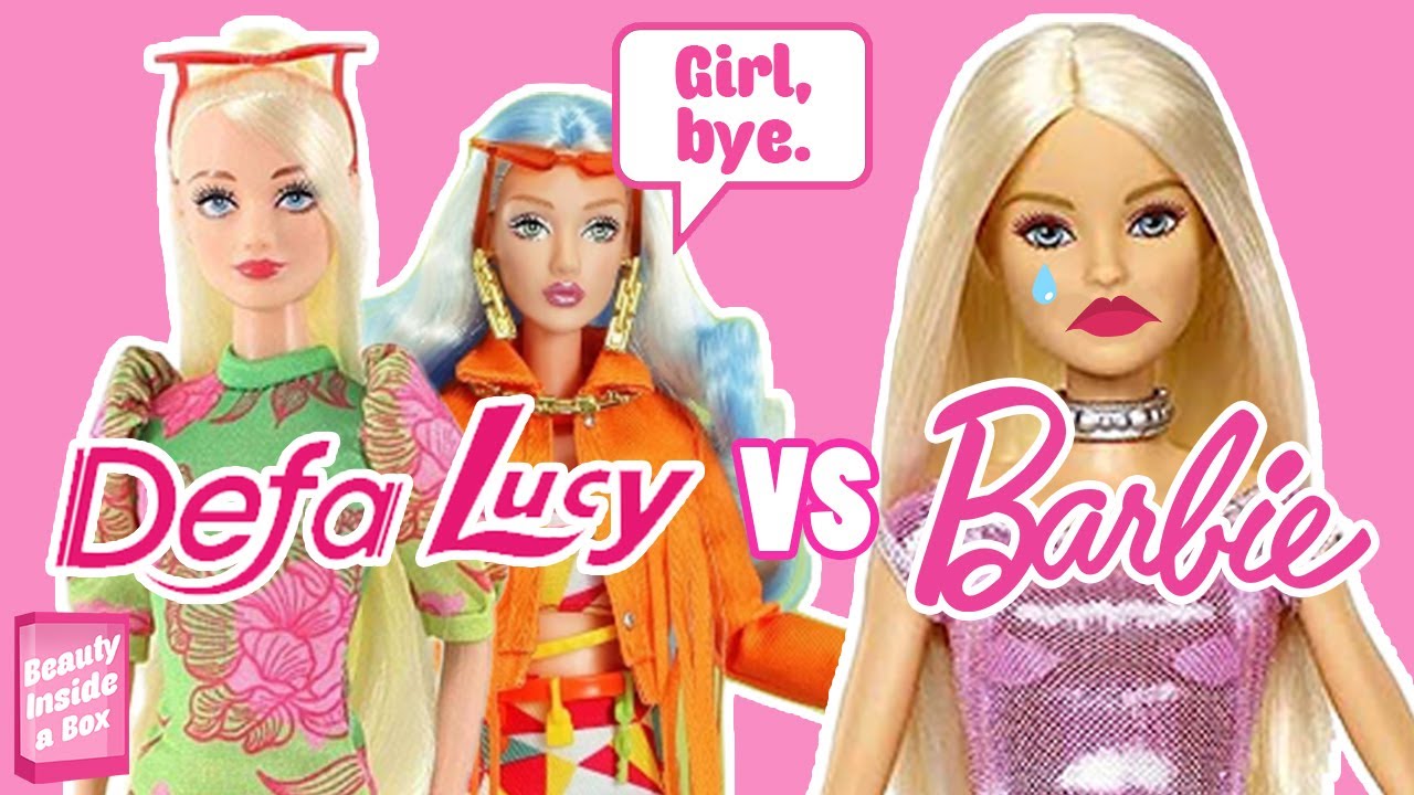 Defa Lucy VS Barbie! Should Barbie Be Scared?