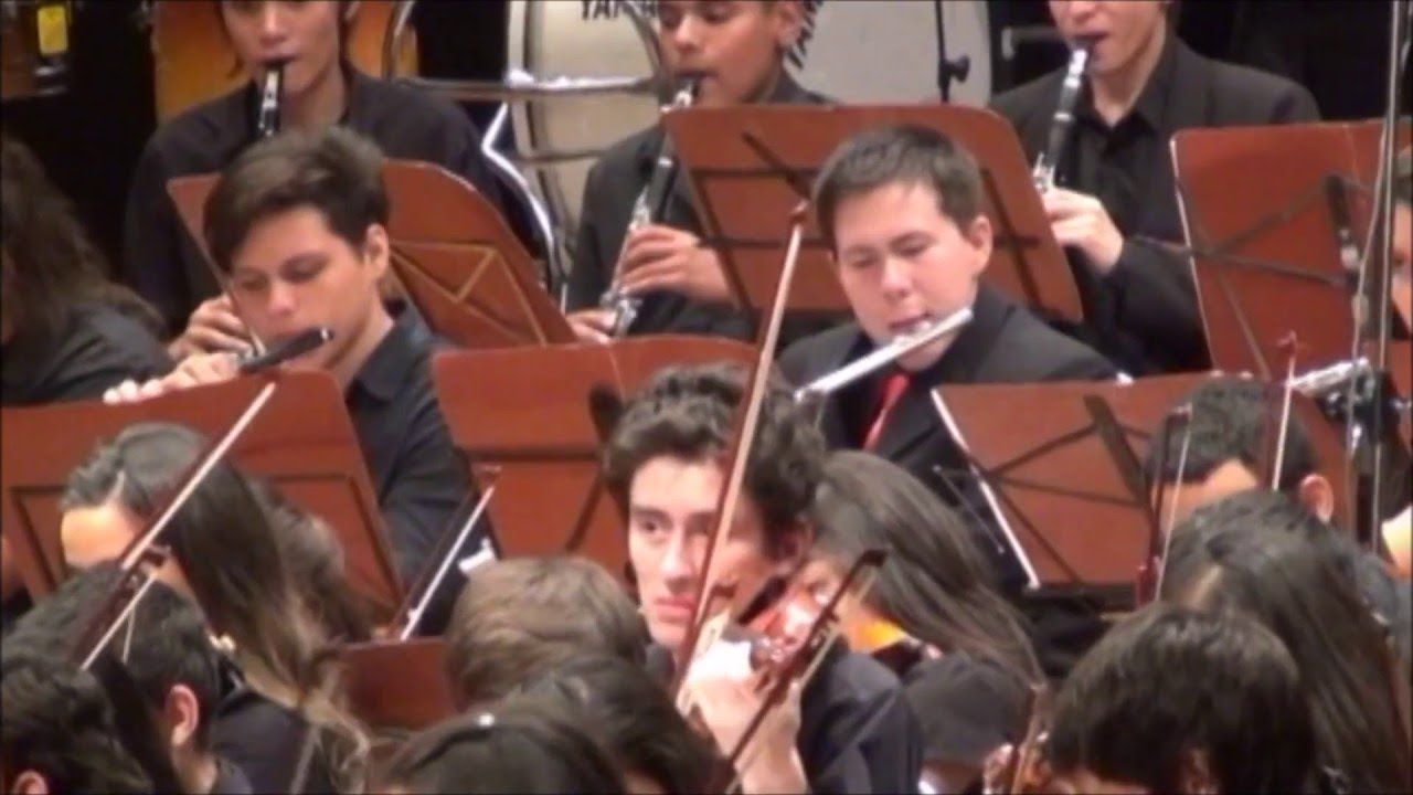 HIMNO NACIONAL PARAGUAYO - LITO BARRIOS & ORQUESTA SINFÓNICA JUVENIL DEL PARAGUAY