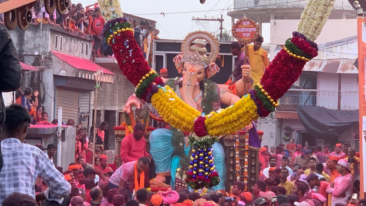 Nandurbar Ganpati Visarjan 2023 | नंदुरबार गणपती विसर्जन | By Raghu Aala Live