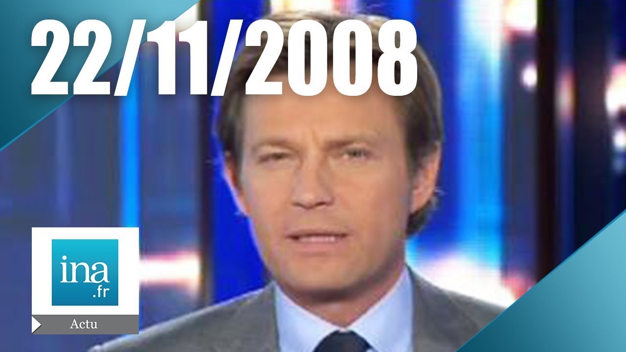 20h Antenne 2 du 22 novembre 2008 | Le PS au bord de la crise de nerf | Archive INA