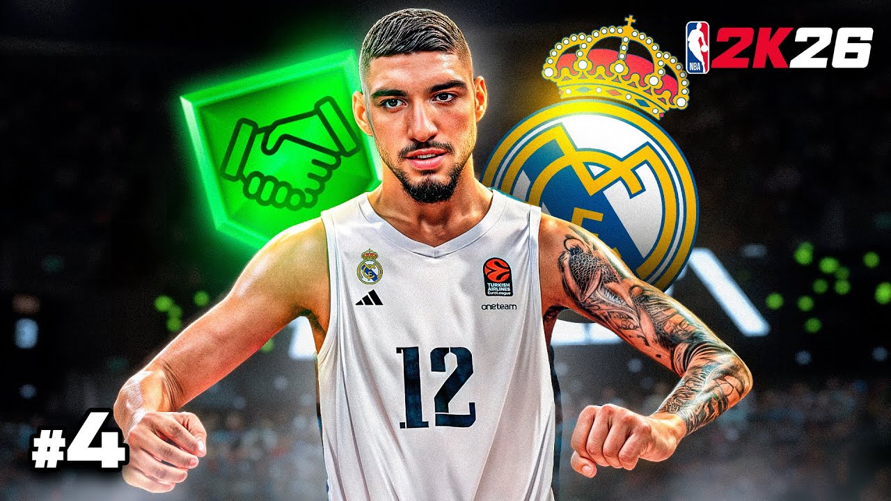 CONTRATADO PELO REAL MADRID? | NBA 2K26 MyCareer (Ep.4)