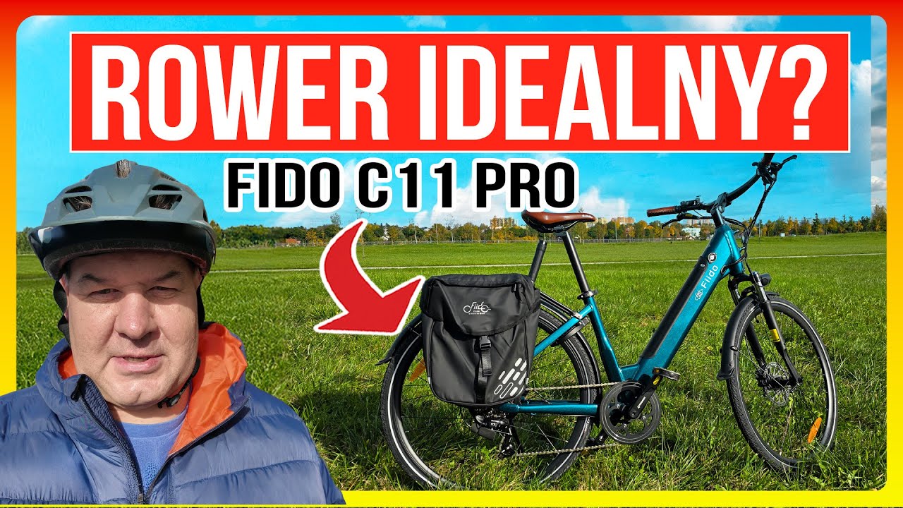 Fiido C11 Pro &ndash; Idealny Rower Do Kampera i Przyczepy! Duże Koło, Super Wygoda!