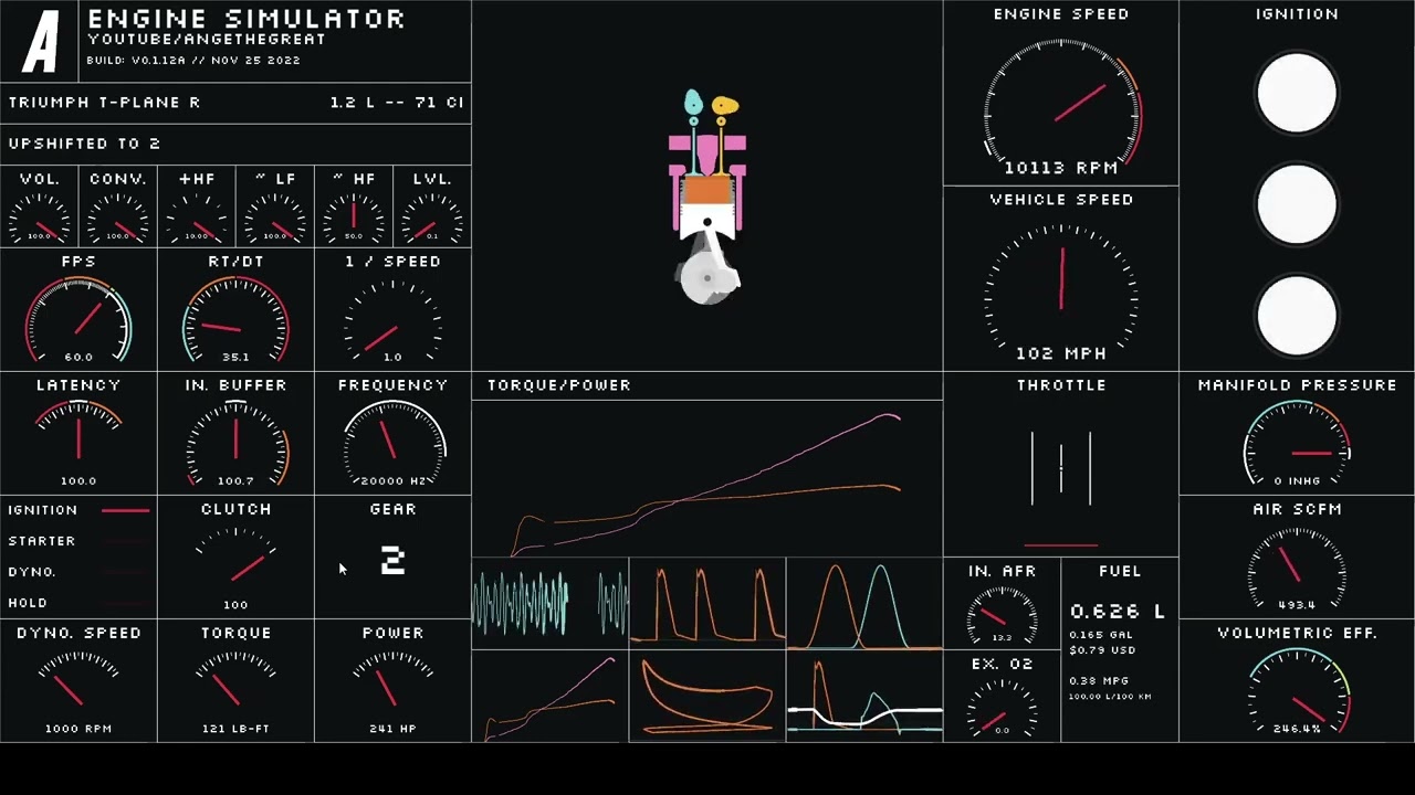 Triumph Race T-Plane Inline 3 - Engine Simulator - Launch Control - Quick Shift - Auto Blip