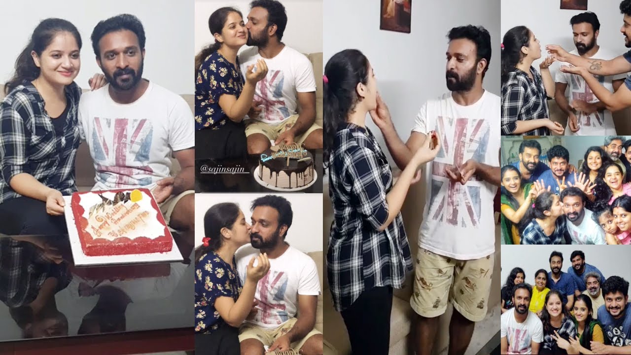 സാന്ത്വനം ടീമിനൊപ്പം ഷഫ്‌നയുടെയും സജിന്റെയും 7ാം വിവാഹവാര്‍ഷിക ആഘോഷം l Shafna Nizam l Sajin