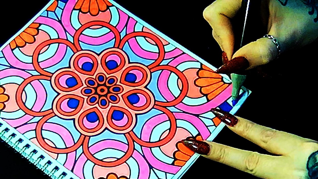 ASMR Color With Me By The Fireplace | Cozy | Relaxing