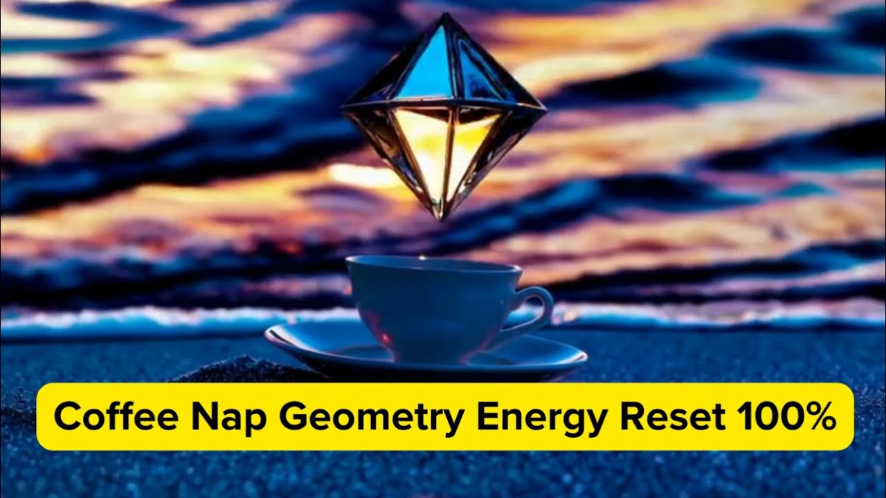 Coffee Nap Geometry Energy Reset 100% &mdash; 963Hz Quantum Frequency for Deep Rest & Recovery