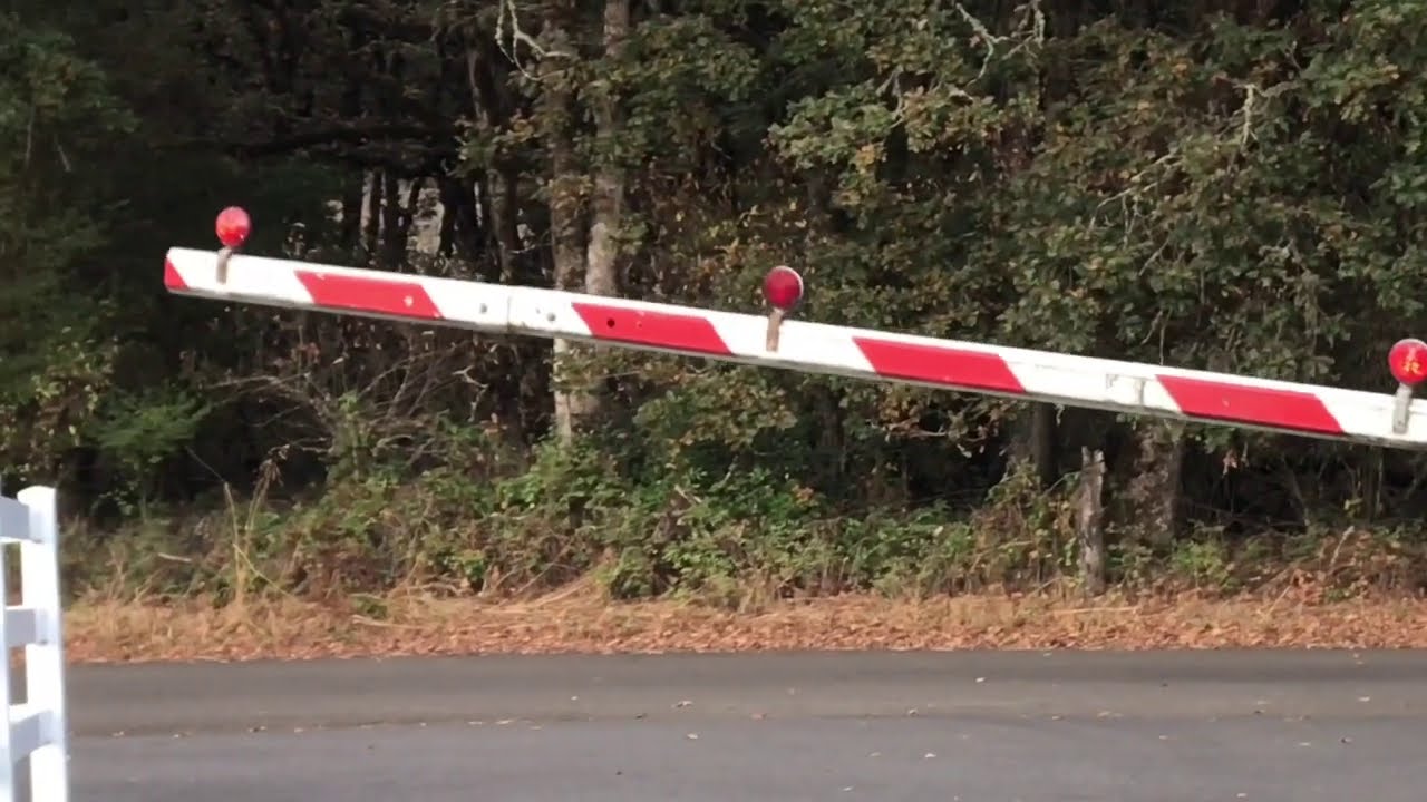 Railroad crossing and Wig-Wag signal Protecting my driveway. Summertime hobby.