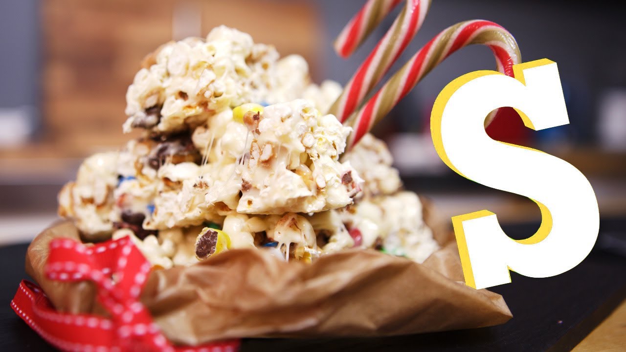 Marshmallow Popcorn Bars