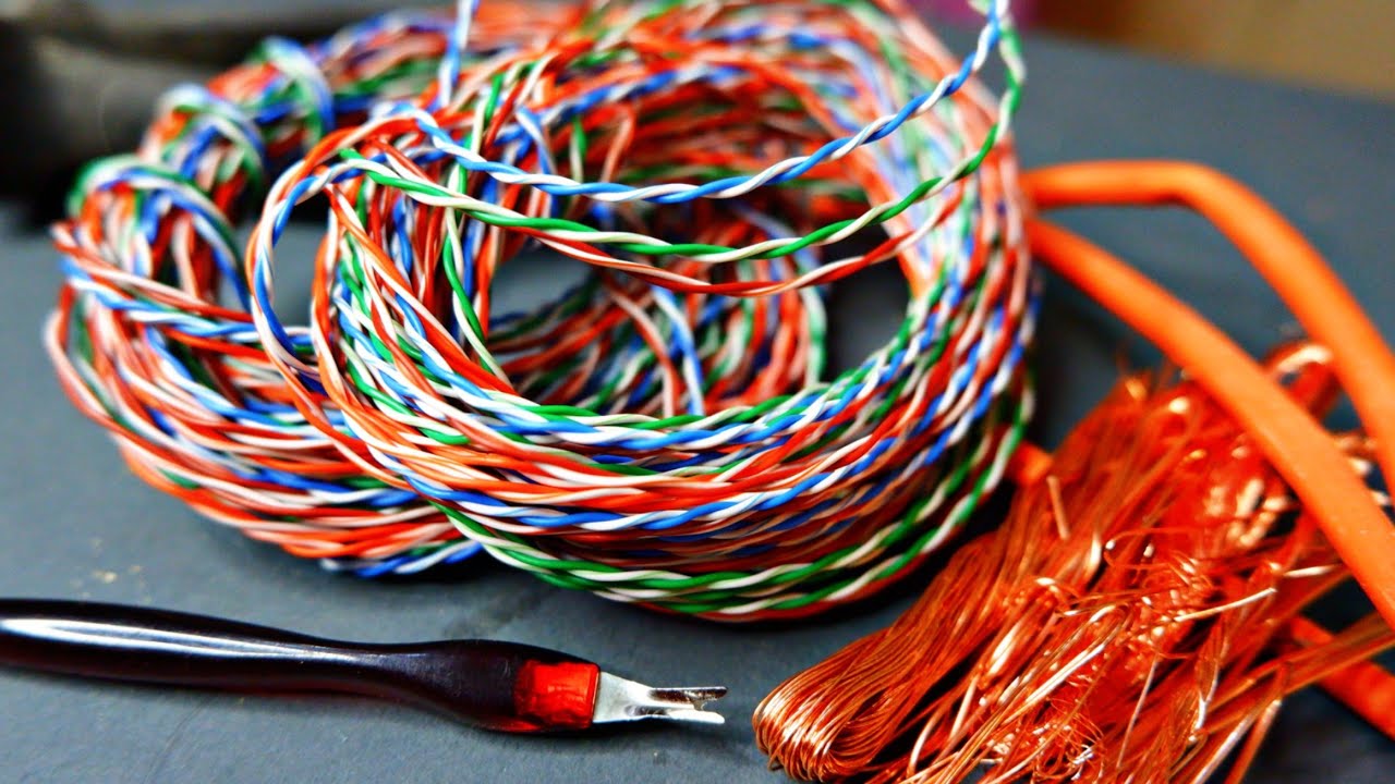 Copper from an Internet-Wire in 5 minutes.