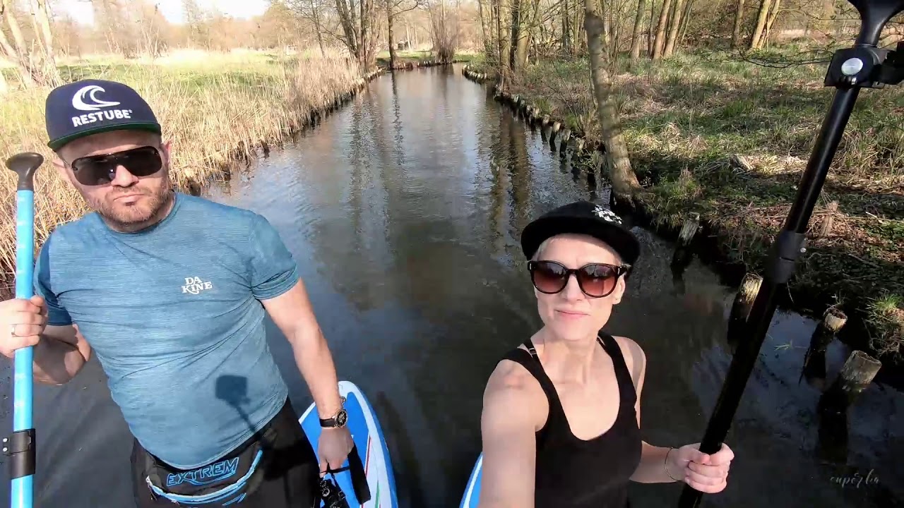 Spreewald standuppaddle - miejsce idealne na SUP - superka