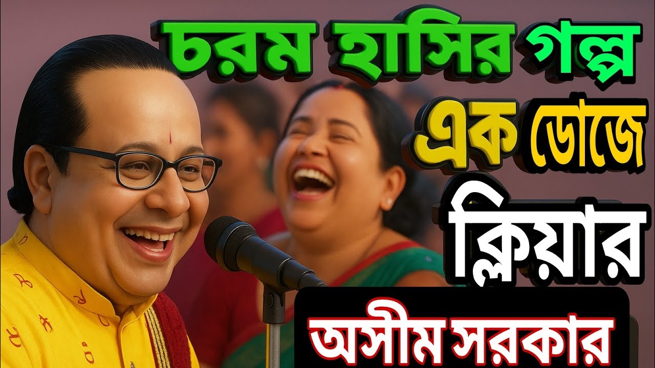 নতুন চরম হাসির গল্প ॥ এক ডোজে ক্লিয়ার ! অসীম সরকার নতুন হাসির গল্প  ॥ Asim Sarkar Hasir Golpo ॥