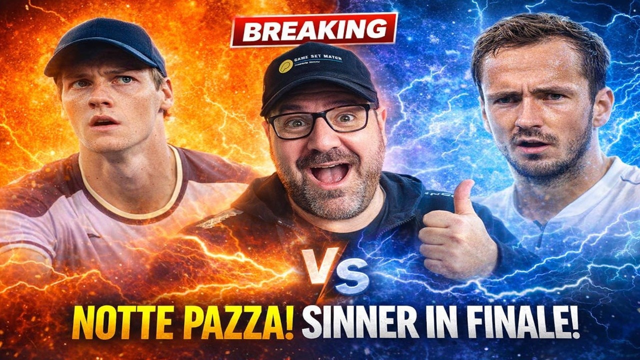 🔥 “NOTTE PAZZA! SINNER IN FINALE!”  #sinner #alcaraz #indianwells