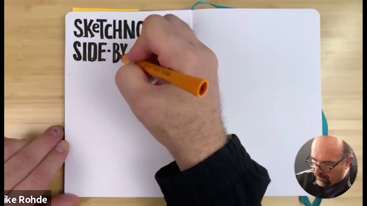 NOVA Scribes - Sketchnote Side by Side with Mike Rohde