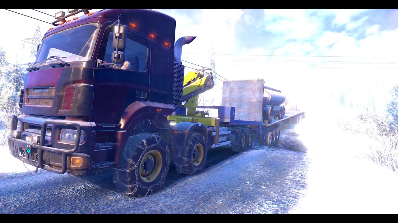 Las Rutas Mas Peligrosas & Resbaladizas - Recuperando Remolques & Semis - SnowRunner Heavy Load