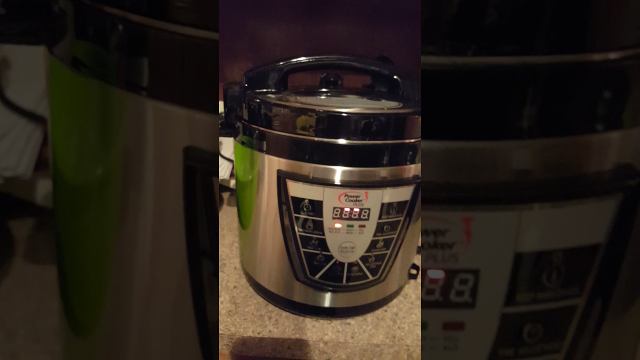 Hard boiled eggs in power cooker plus