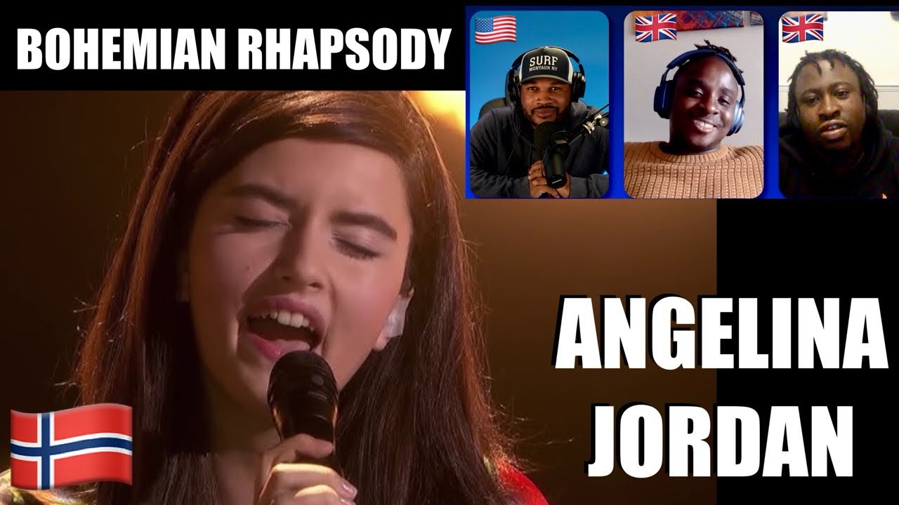 American 🇺🇸 & UK 🇬🇧 First Reaction to Angelina Jordan - Bohemian Rhapsody - America's Got Talent