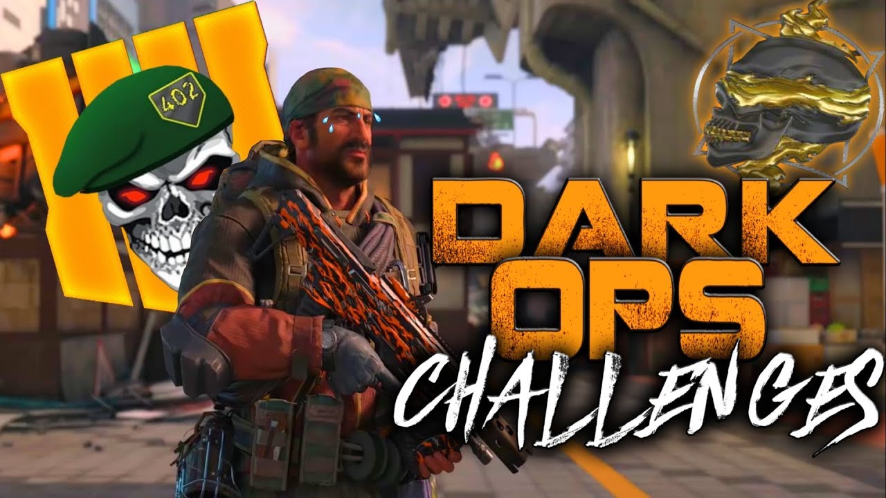 DARK OPS CHALLENGES In Black Ops 4.. (BO4 Brutal Gameplay)