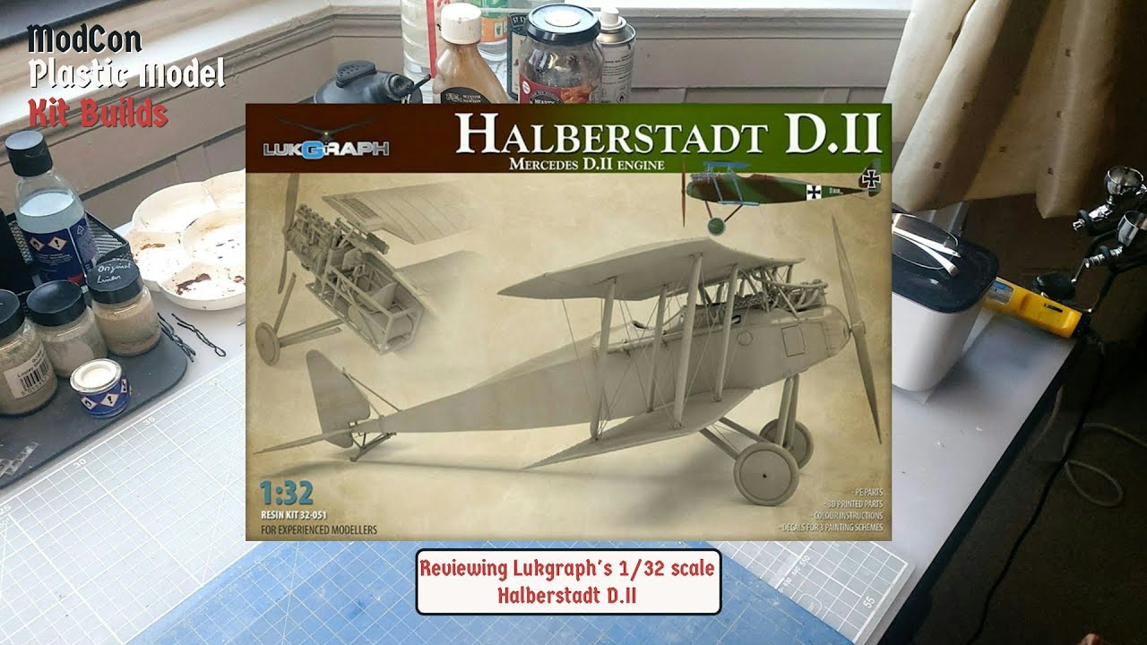 Reviewing Lukgraph's Halberstadt D.II kit in 1/32 scale
