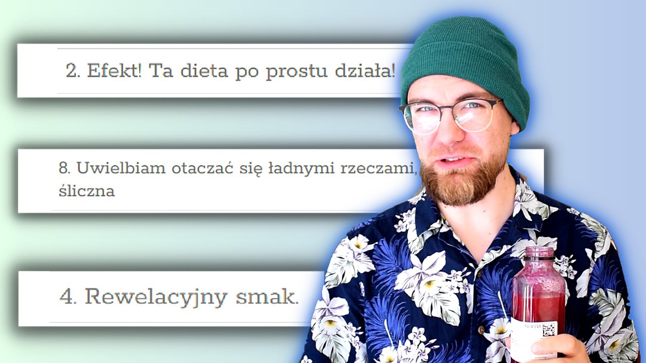 CZY DETOKS SOKOWY DZIAŁA? (TEST DIETY I OPINIA DIETETYCZEK)