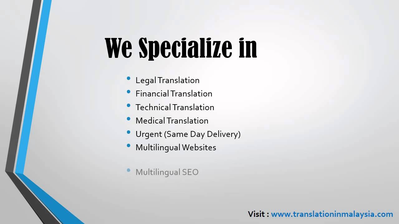 Translation In Malaysia