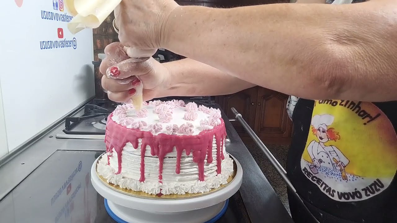 Bolo de Aniversário Caseiro