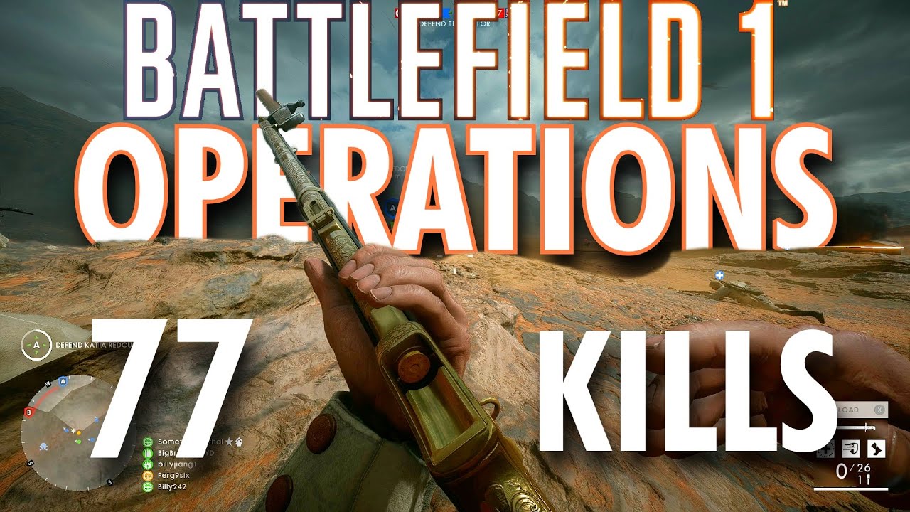 The HAND CANNON strikes again... Martini Henry Gameplay - Battlefield 1 Operations No Commentary