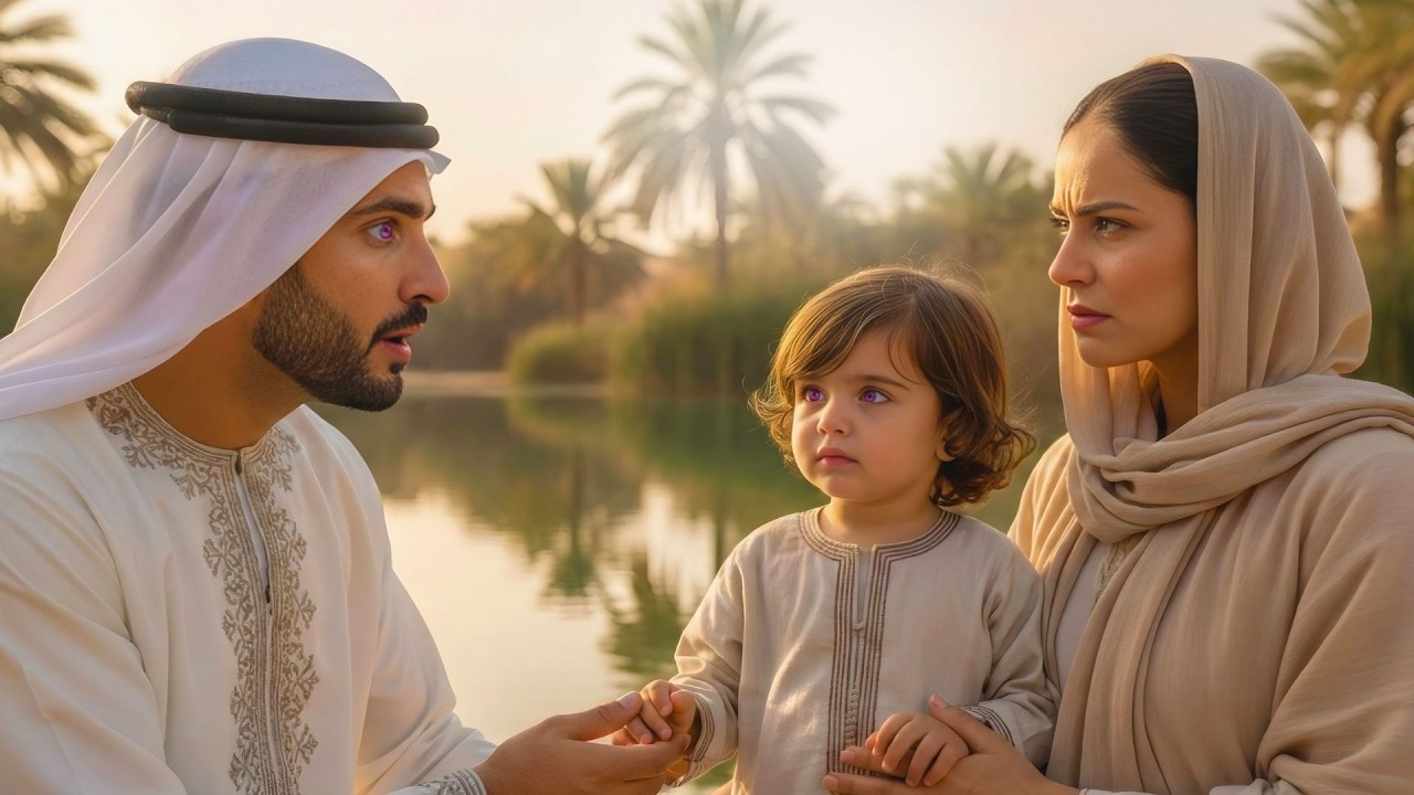 SHEIK VÊ MENINO DE OLHOS LILÁS E QUANDO A MÃE CHEGA, RECONHECE: ELA ERA SEU GRANDE AMOR