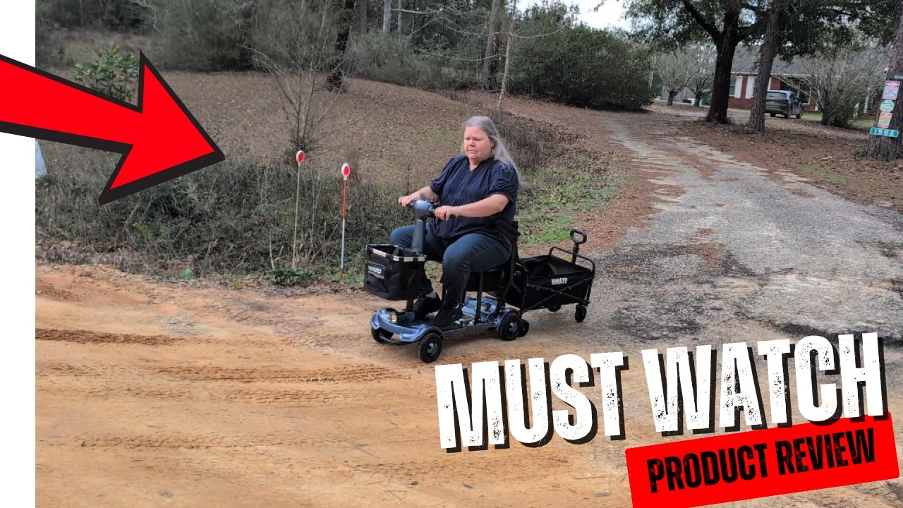 SETUP AND RIDING with Mihayo 4 Wheel Foldable Mobility Scooter WATCH NOW MIHAYO  24 Miles Range