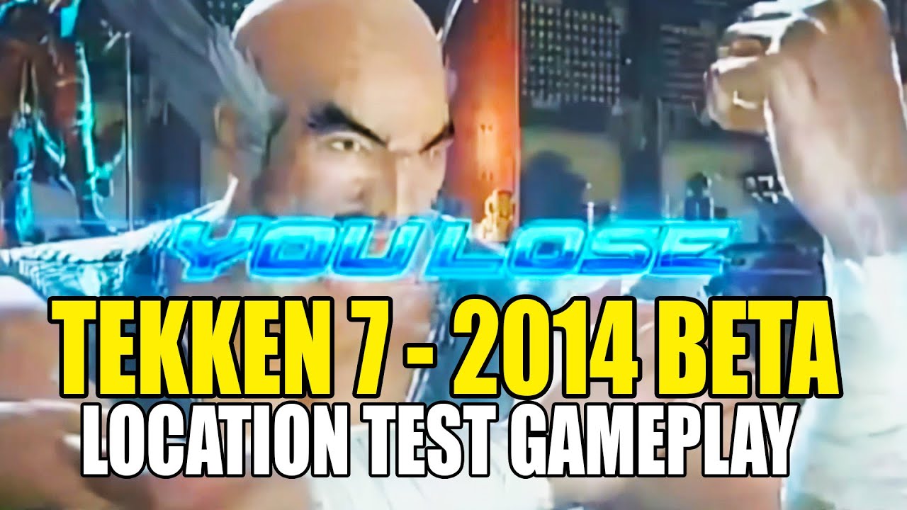 Tekken 7 Arcade Beta Gameplay | Location Test Osaka Japan 2014