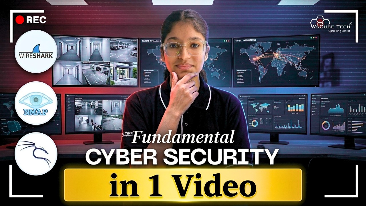 Cyber Security for Beginners | Fundamental Course in 1 Video