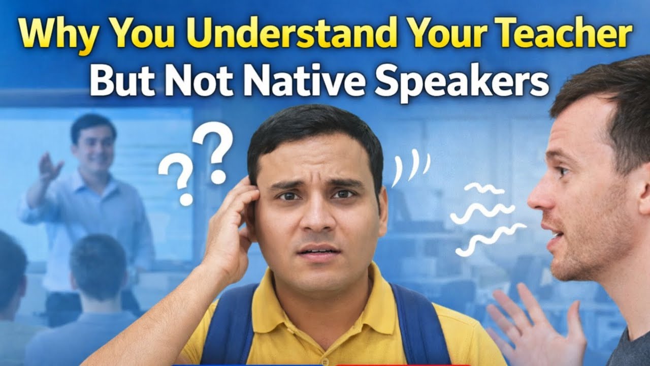 "Why You Understand Your Teacher But Not Native Speakers"