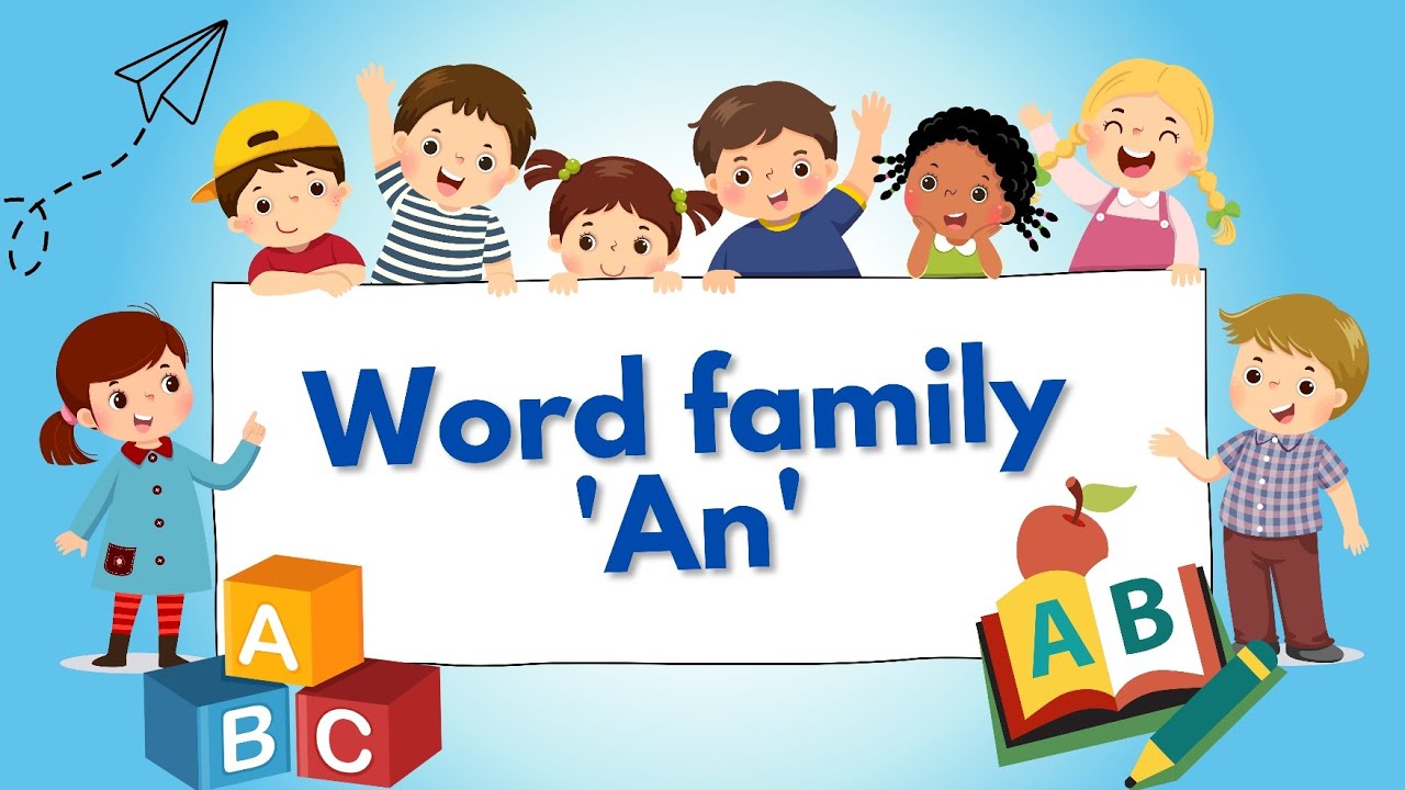 📚 “Word Family -an | Learn to Read with Fun Words!