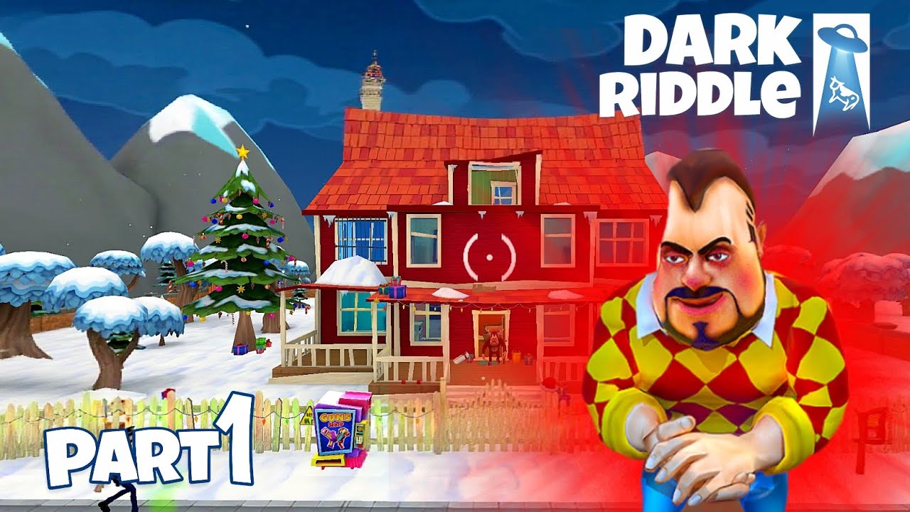 Dark Riddle Part 1 | Exploring the Mysterious House 🏠🔍