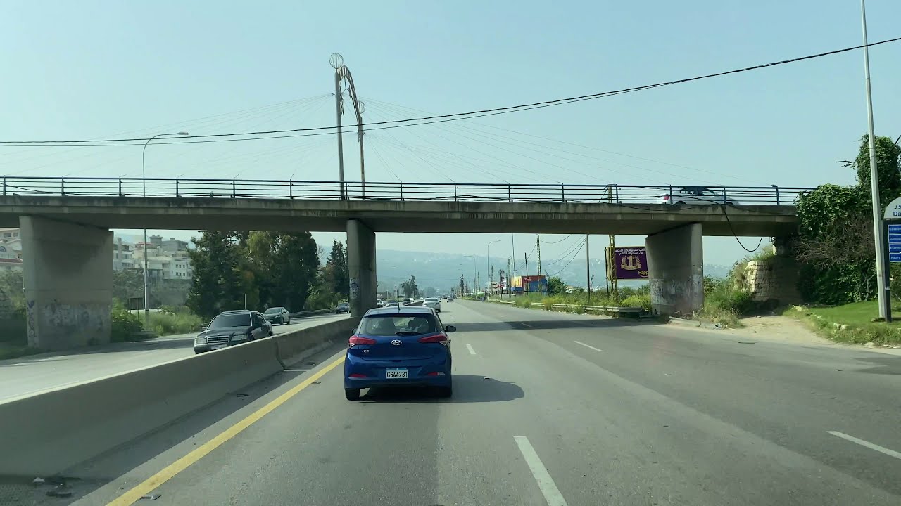 Hop-On for a Drive from Khalde to Saida on the Highway