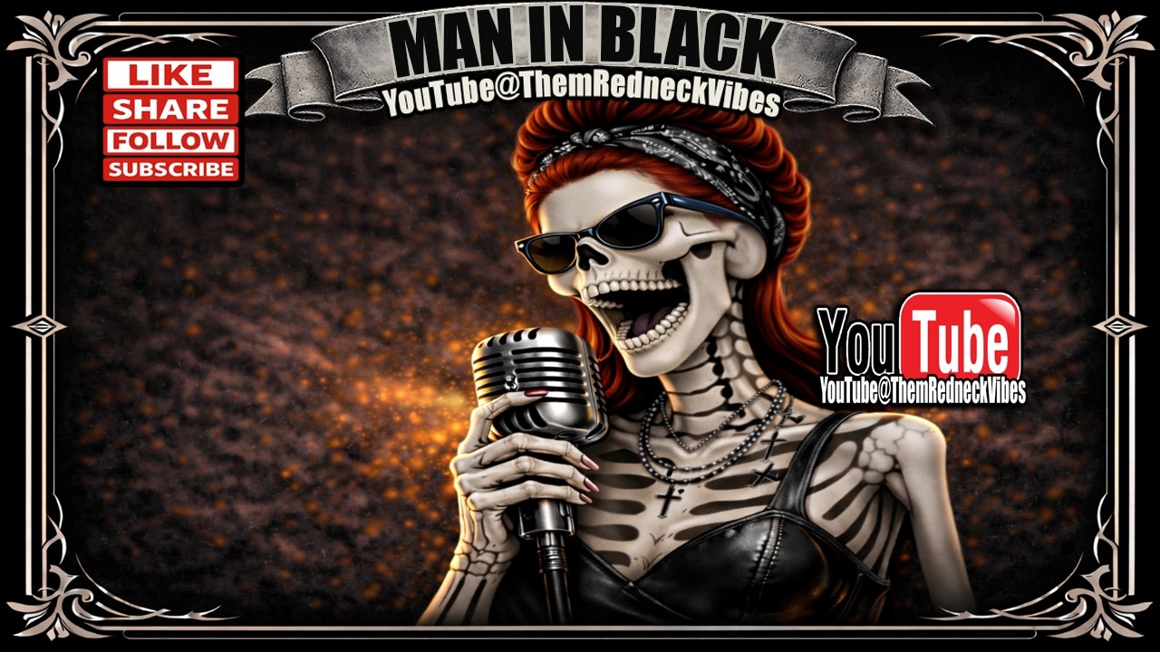 🖤 MAN IN BLACK ⚫ Slow Burn Outlaw Tribute | Southern Soul Rap Ballad