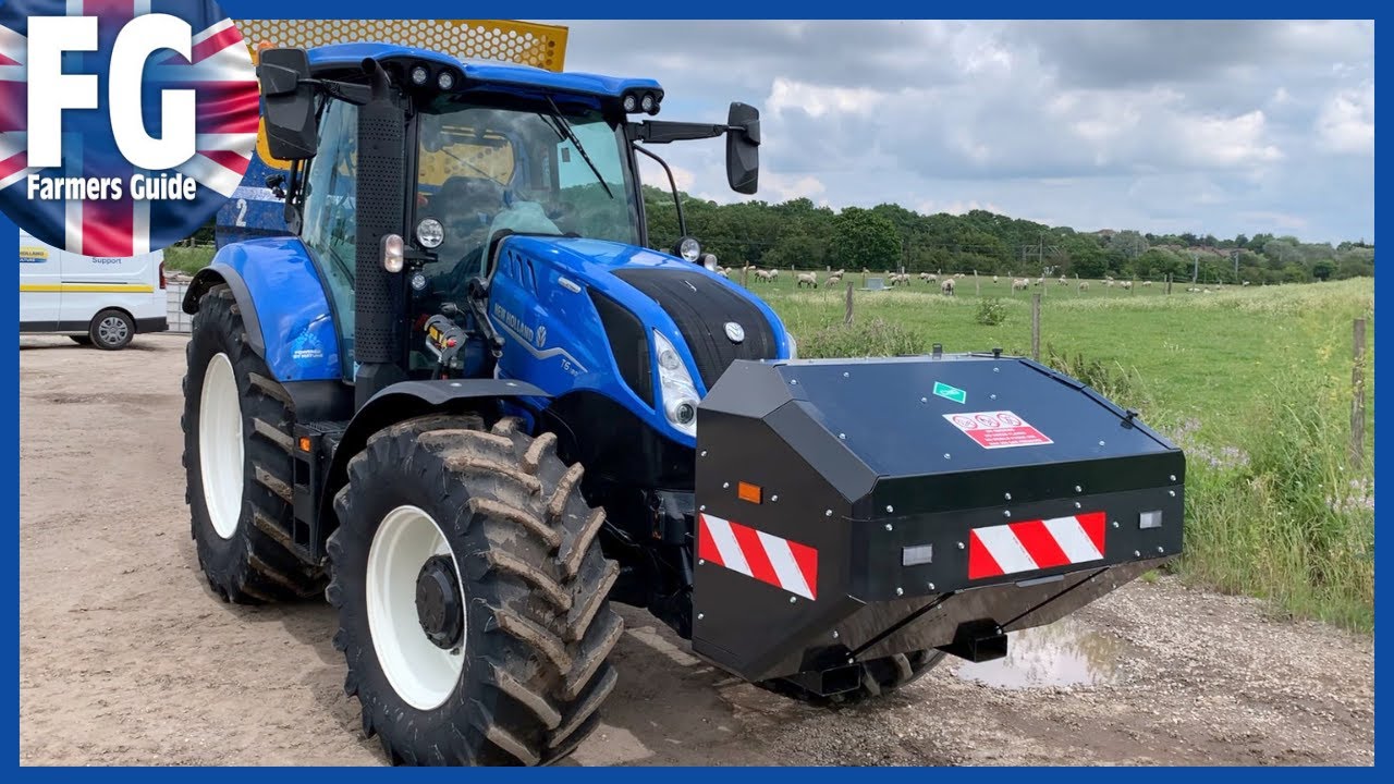 *Methane powered* New Holland T6.180 Test Drive