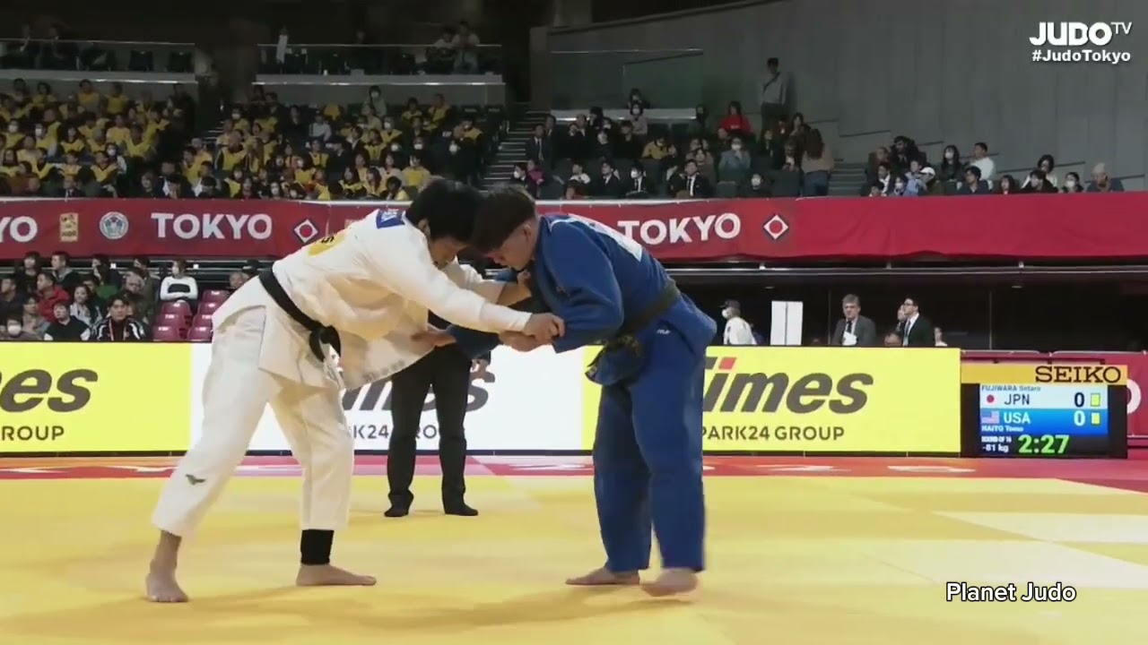 Sotaro FUJIWARA 🇯🇵 🆚️ Tomo NAITO 🇺🇲 | 1/8 финала /-81кг | Большой Шлем Токио 2025