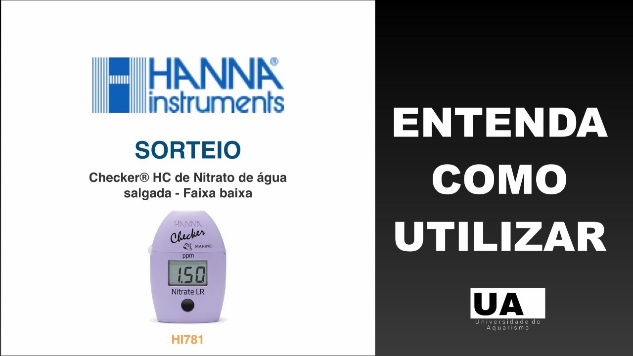 ENTENDA COMO UTILIZAR - HANNA - SORTEIO