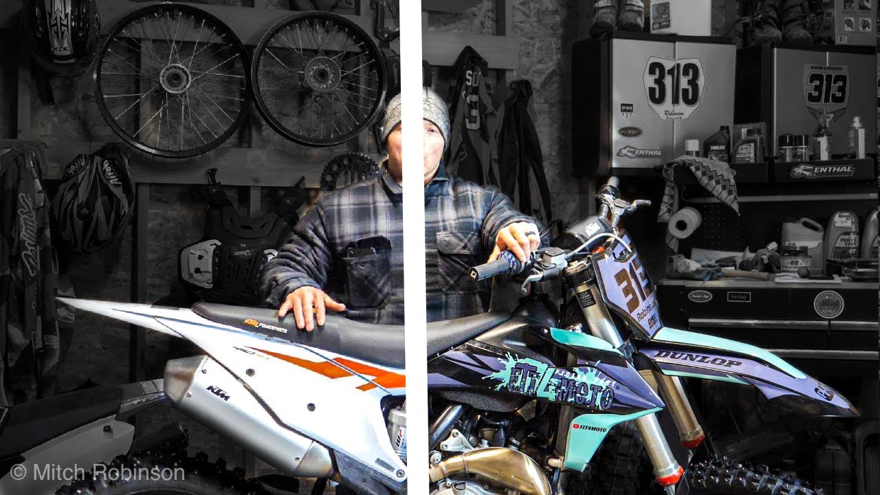 BLACK DIRT BIKE (How to install new dirt bike graphics)