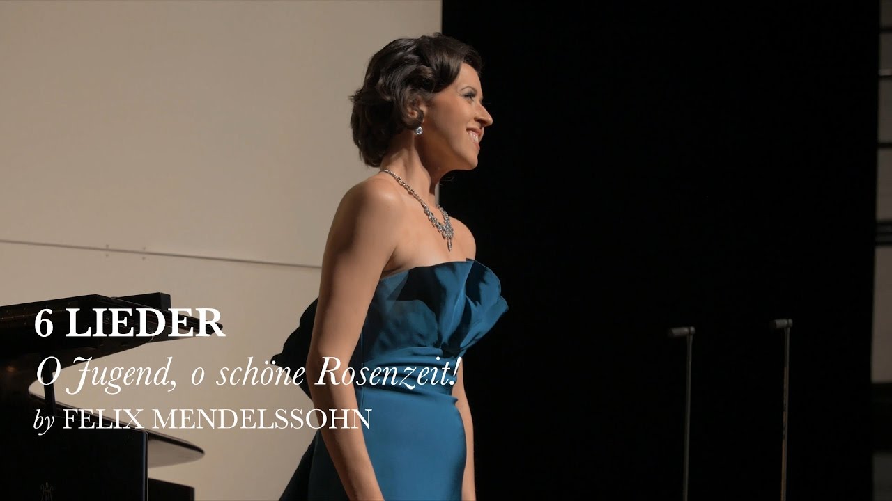 Jugend, o schöne Rosenzeit! - Lieder op 57 IV - Felix Mendelssohn - Lisette Oropesa