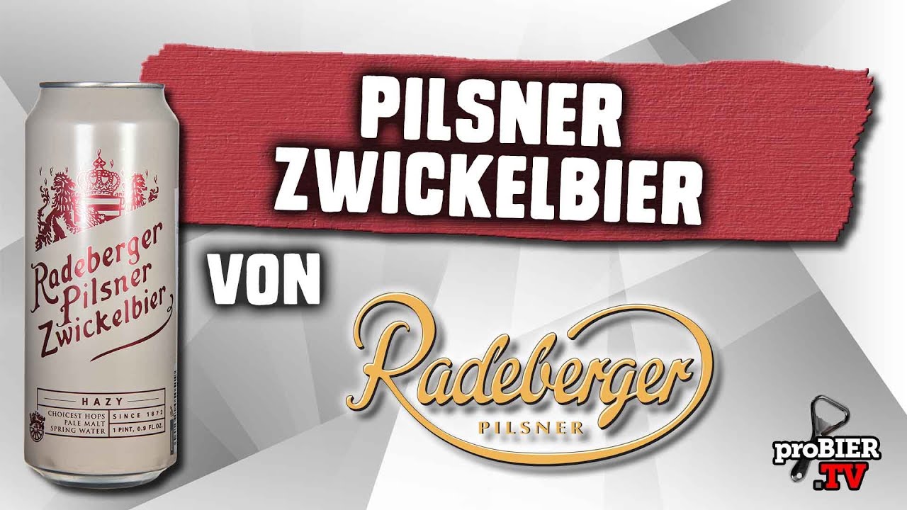 Pilsner Zwickelbier von Radeberger | Craft Bier Verkostung #2365