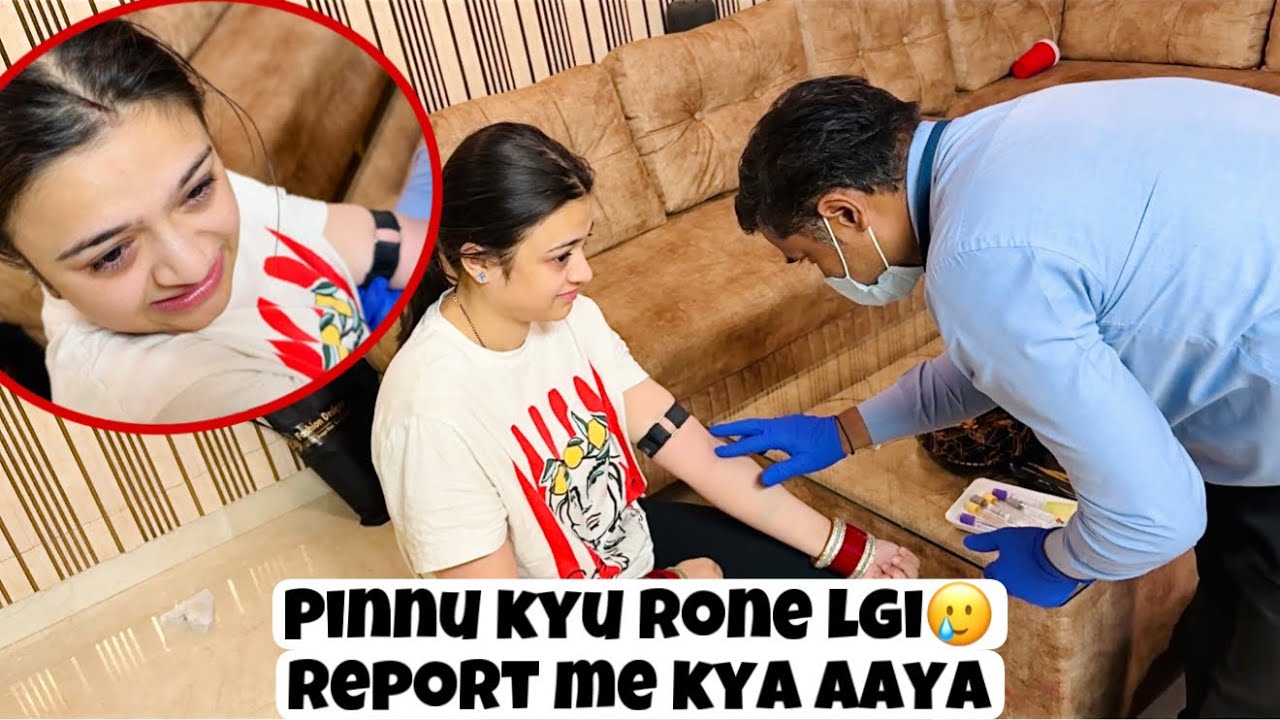 Pinnu kyu rone lgi🥲reports me kya aaya