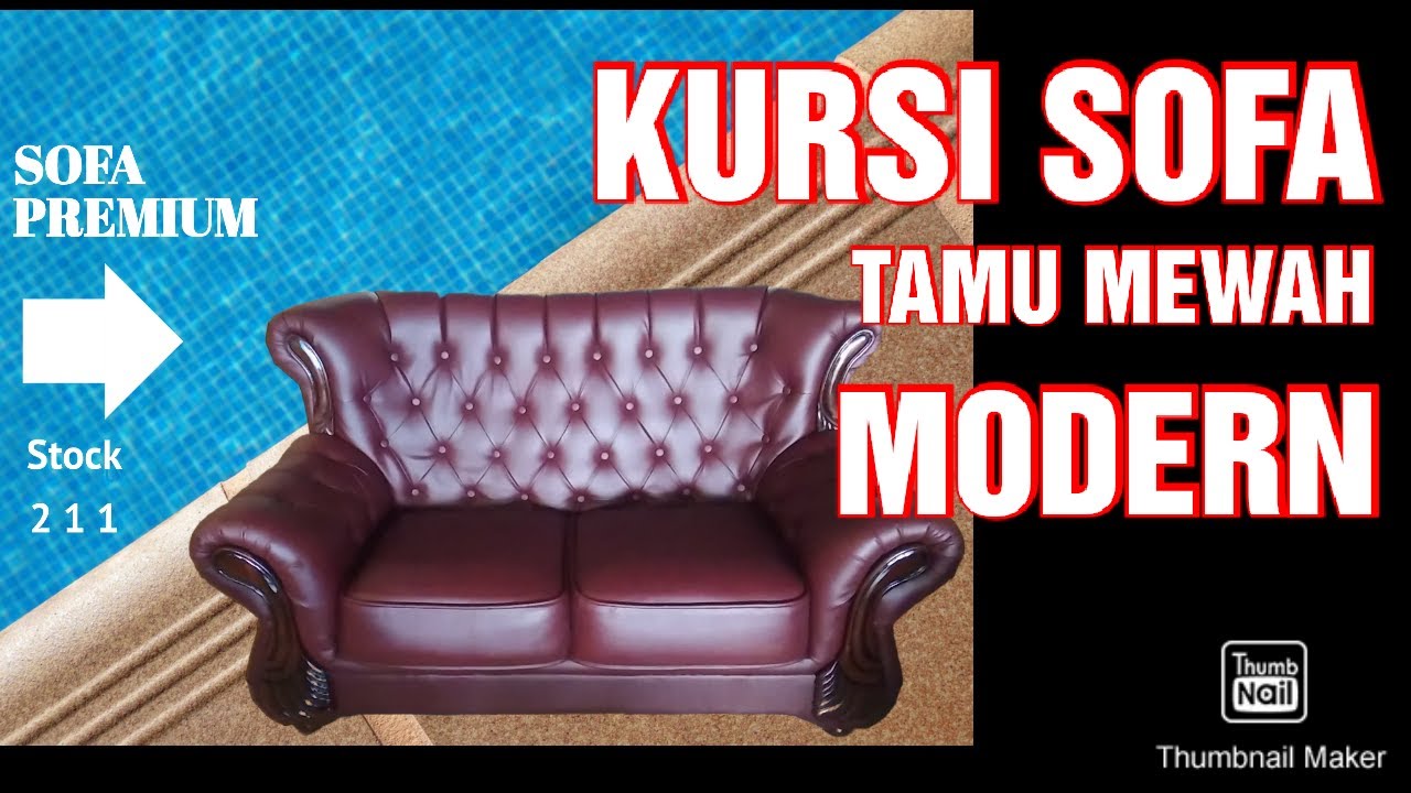 Harga Kursi Sofa Tamu Mewah Modern - Harga 6 jutaan
